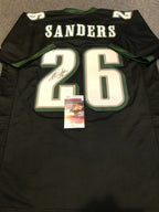 Philadelphia Eagles Miles Sanders Autographed Signed Jersey Jsa  Coa