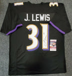 Baltimore Ravens Jamal Lewis Autographed Signed Jersey Jsa Coa