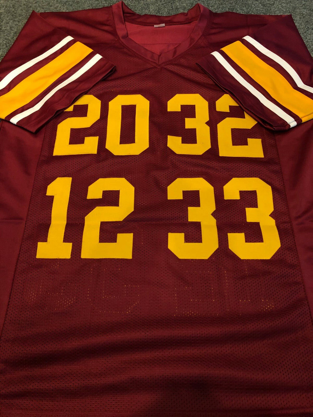 Usc Trojans Simpson-Allen-Garrett-White Signed Heisman Jersey Jsa  Coa