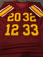 Usc Trojans Simpson-Allen-Garrett-White Signed Heisman Jersey Jsa  Coa