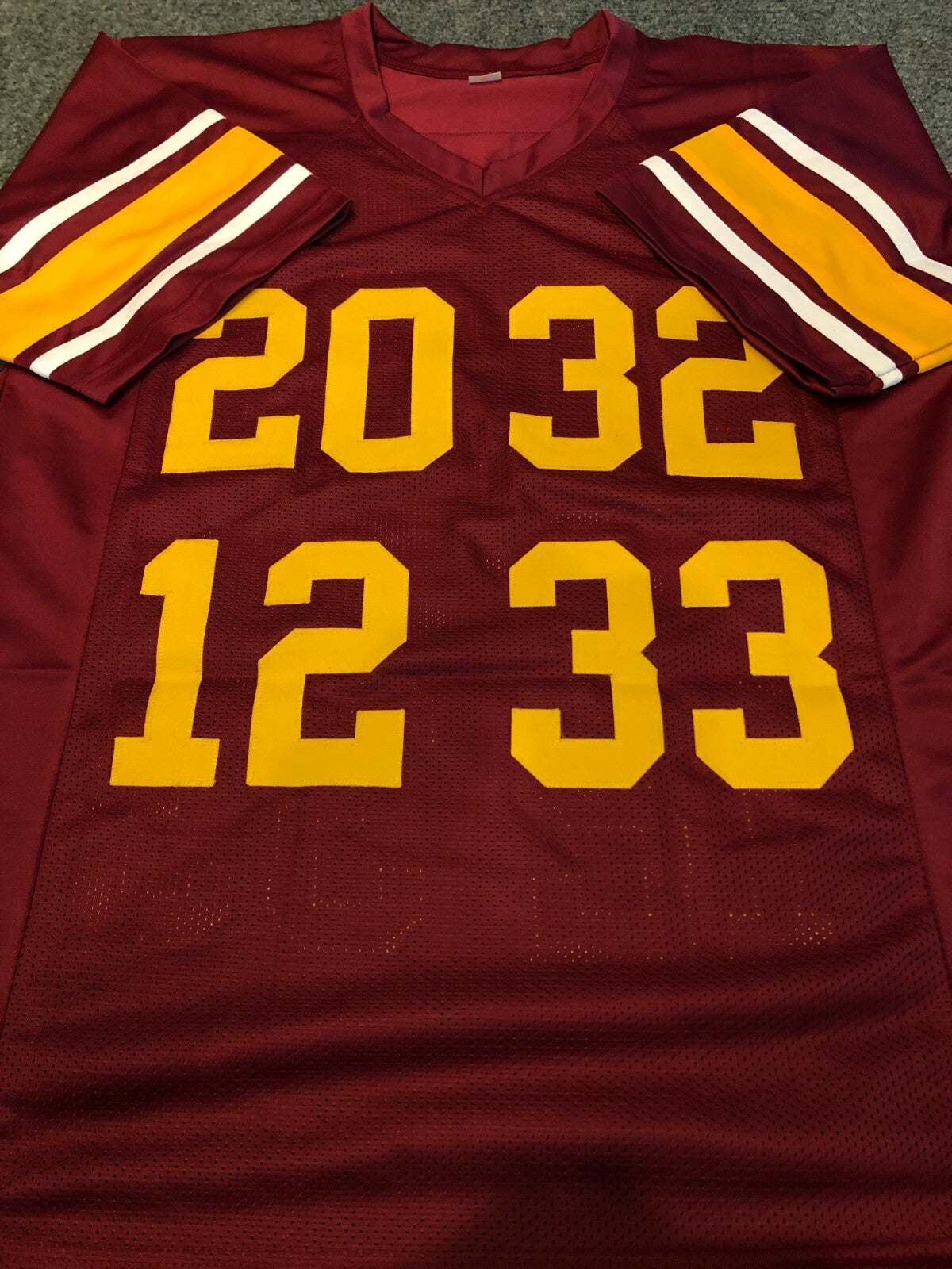 Usc Trojans Simpson-Allen-Garrett-White Signed Heisman Jersey Jsa  Coa