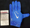 Denver Broncos Damarri Mathis Autographed Signed Glove Jsa Coa