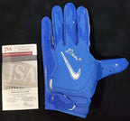 Denver Broncos Damarri Mathis Autographed Signed Glove Jsa Coa