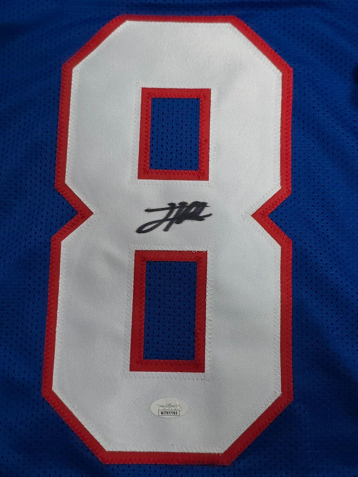 New York Giants Jevon Holland Autographed Signed Jersey Jsa Coa