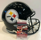 Devin Bush Signed Pittsburgh Steelers Full Size Speed Replica Helmet Jsa Coa