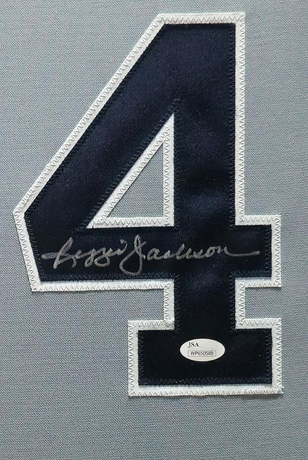 Framed N.Y. Yankees Reggie Jackson Autographed Signed Jersey Jsa Coa