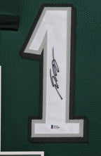 Framed Philadelphia Eagles Desean Jackson Autographed Signed Jersey Beckett Coa