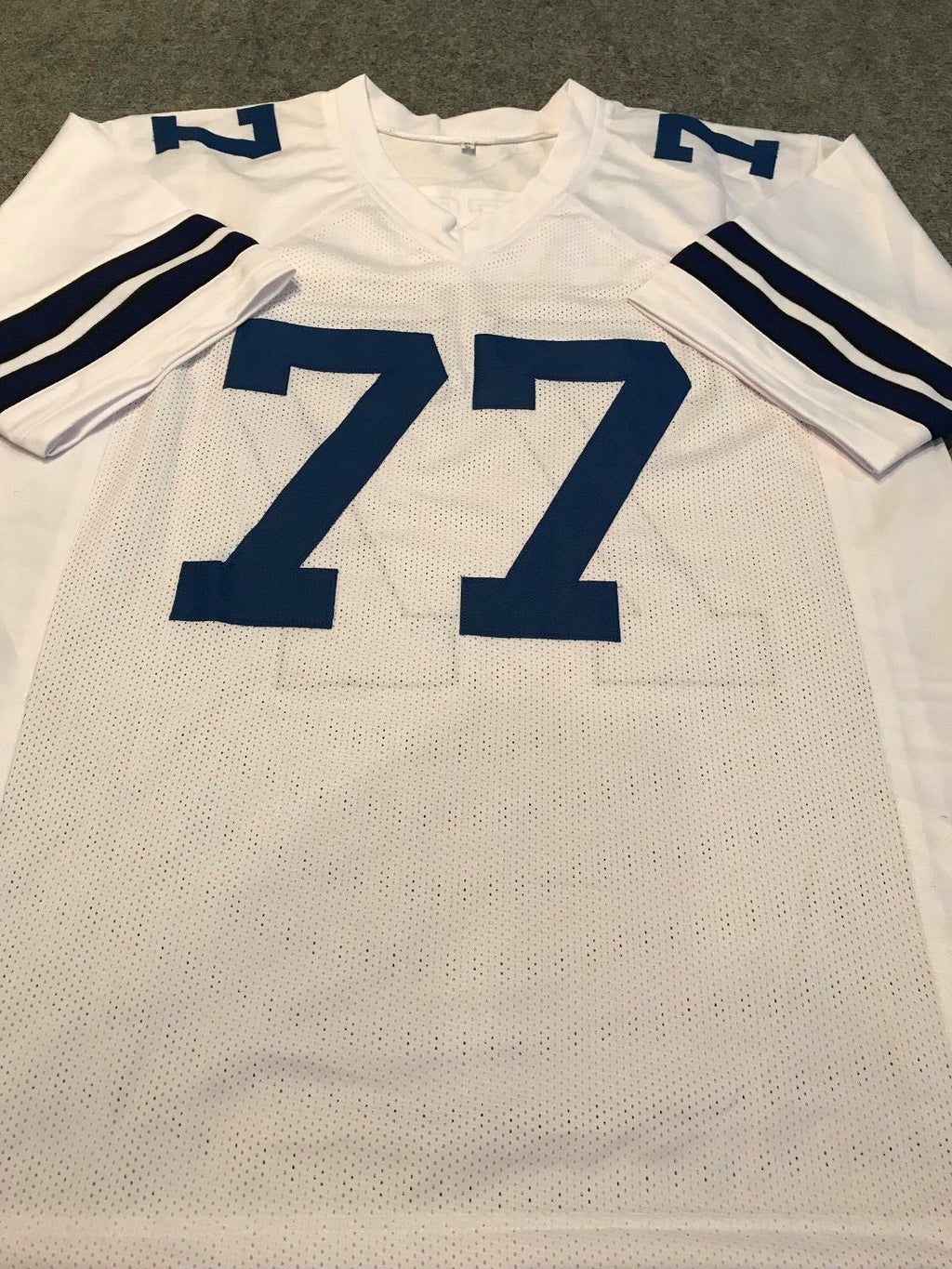 Jim Jeffcoat Autographed Signed Inscribed Dallas Cowboys Jersey Jsa  Coa