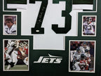Framed New York Jets Joe Klecko Autographed Signed Jersey Jsa Coa