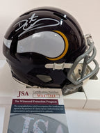Minnesota Vikings Daunte Culpepper Autographed Signed Speed Mini Helmet Jsa Coa
