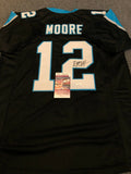 Carolina Panthers Dj Moore Autographed Signed Jersey Jsa  Coa