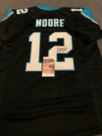 Carolina Panthers Dj Moore Autographed Signed Jersey Jsa  Coa