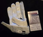 Philadelphia Eagles Nolan Smith Jr Autographed Signed Glove Jsa Coa