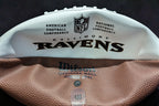 Baltimore Ravens Patrick Queen Autographed Signed Logo Football Jsa Coa