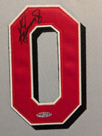 Suede Framed Cincinnati Reds Ken Griffey Jr Autographed Jersey Upper Deck Coa