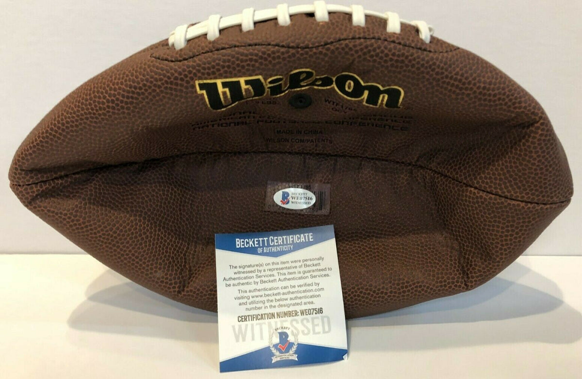 New England Patriots Rob Ninkovich Autographed Signed Nfl Football Beckett Coa