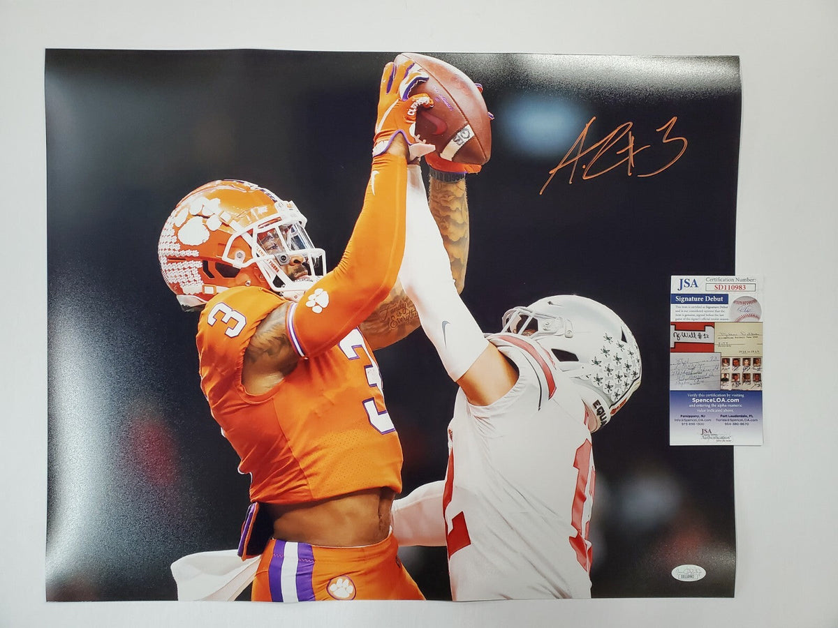 Clemson Tigers Amari Rodgers Autographed Signed 16X20 Photo Jsa  Coa