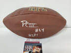 Pitt Panthers Phil Campbell Iii Signed Inscribed H2p! Football Jsa Coa