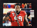 Georgia Bulldogs Jordan Davis Autographed Signed 16X20 Photo Jsa  Coa