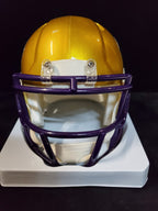 Minnesota Vikings Dalvin Cook Autographed Signed Flash Mini Helmet Beckett Holo