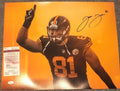 Jesse James Autographed Signed Pittsburgh Steelers 16X20 Photo Jsa Coa