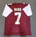 Columbia High School Roughnecks Cam Ward Autographed Signed Jersey Jsa Coa