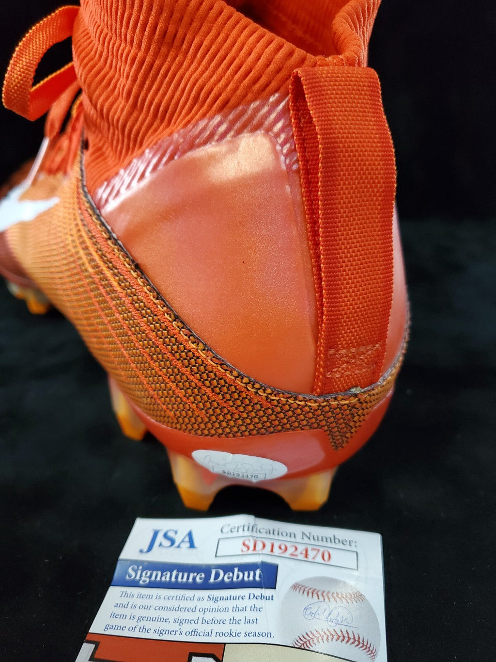Greg Newsome Ii Autographed Signed Cleat Jsa Coa