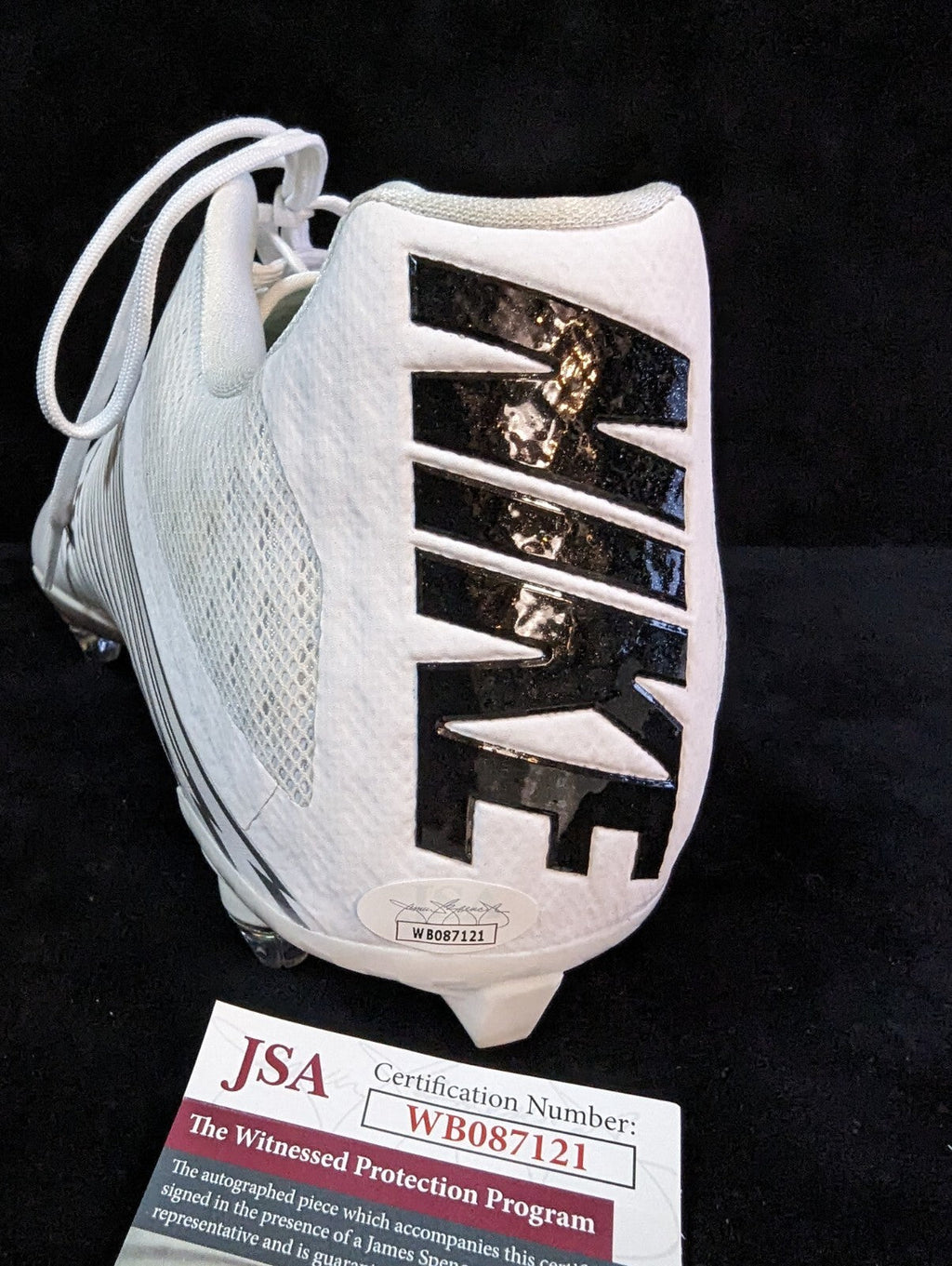 New York Giants Brian Burns Signed Cleat Jsa Coa