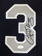Framed Georgetown Hoyas Alonzo Mourning Autographed Signed Jersey Jsa Coa