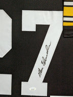 Framed Pittsburgh Steelers Glen Edwards Autographed Jersey Jsa Coa