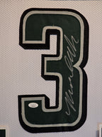 Framed Philadelphia Eagles Nolan Smith Jr Autographed Signed Jersey Jsa Coa