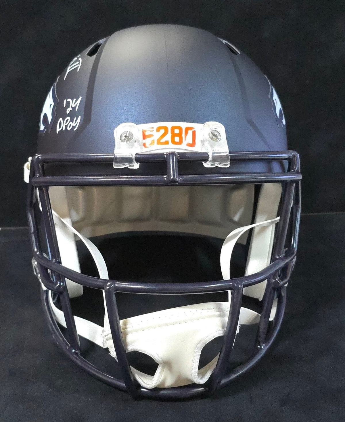 Denver Broncos Pat Surtain Ii Signed Insc Replica Full Size Helmet Beckett