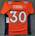 Denver Broncos Caden Sterns Autographed Signed Jersey Jsa  Coa