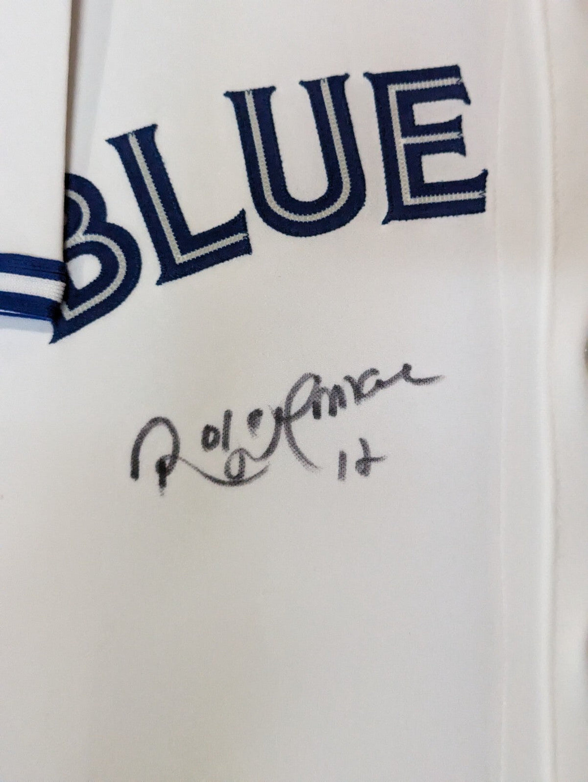 Framed Toronto Blue Jays Roberto Alomar Autographed Signed Jersey Jsa Coa