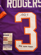 CLEMSON TIGERS AMARI RODGERS AUTOGRAPHED SIGNED INSCRIBED JERSEY JSA  COA