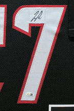 Framed Houston Texans Woody Marks Autographed Signed Jersey Jsa Coa