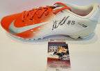 Denver Broncos Kj Hamler Autographed Signed Nike Vapor Cleat Jsa Coa