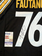 Pittsburgh Steelers Troy Fautanu Autographed Signed Jersey Jsa Coa