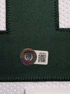 Framed New York Jets Darrelle Revis Autographed Signed Jersey Beckett Holo
