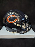 Chicago Bears Roschon Johnson Autographed Speed Mini Helmet Beckett Holo