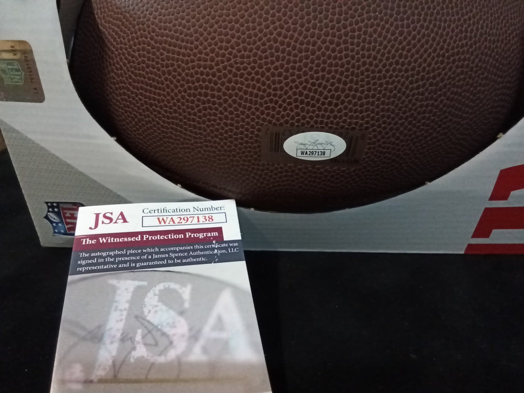 Green Bay Packers Randall Cobb Autographed Signed Football Jsa Coa