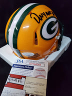Green Bay Packers Devonte Wyatt Autographed Signed Speed Mini Helmet Jsa Coa