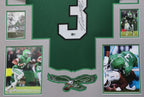 Framed Philadelphia Eagles Nolan Smith Jr Autographed Signed Jersey Beckett Holo