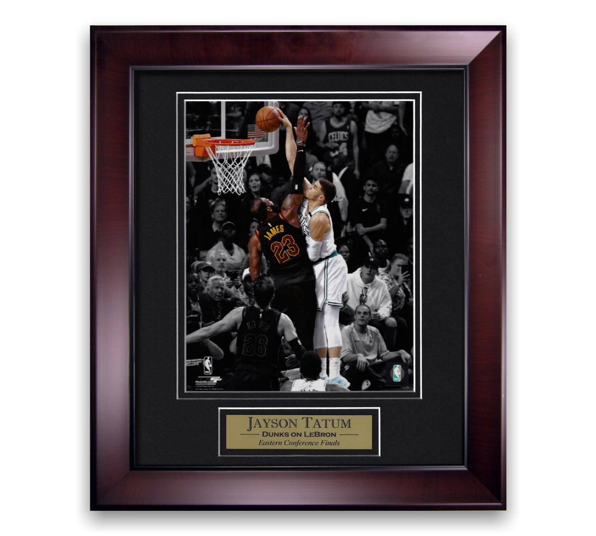 Jayson Tatum Unsigned Photo Framed to 11x14