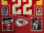 Framed Kansas City Chiefs Trent Mcduffie Autographed Signed Jersey Beckett Holo