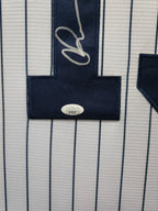 Framed Suede Alex Rodriguez Autographed Signed New York Yankees Jersey Jsa Coa