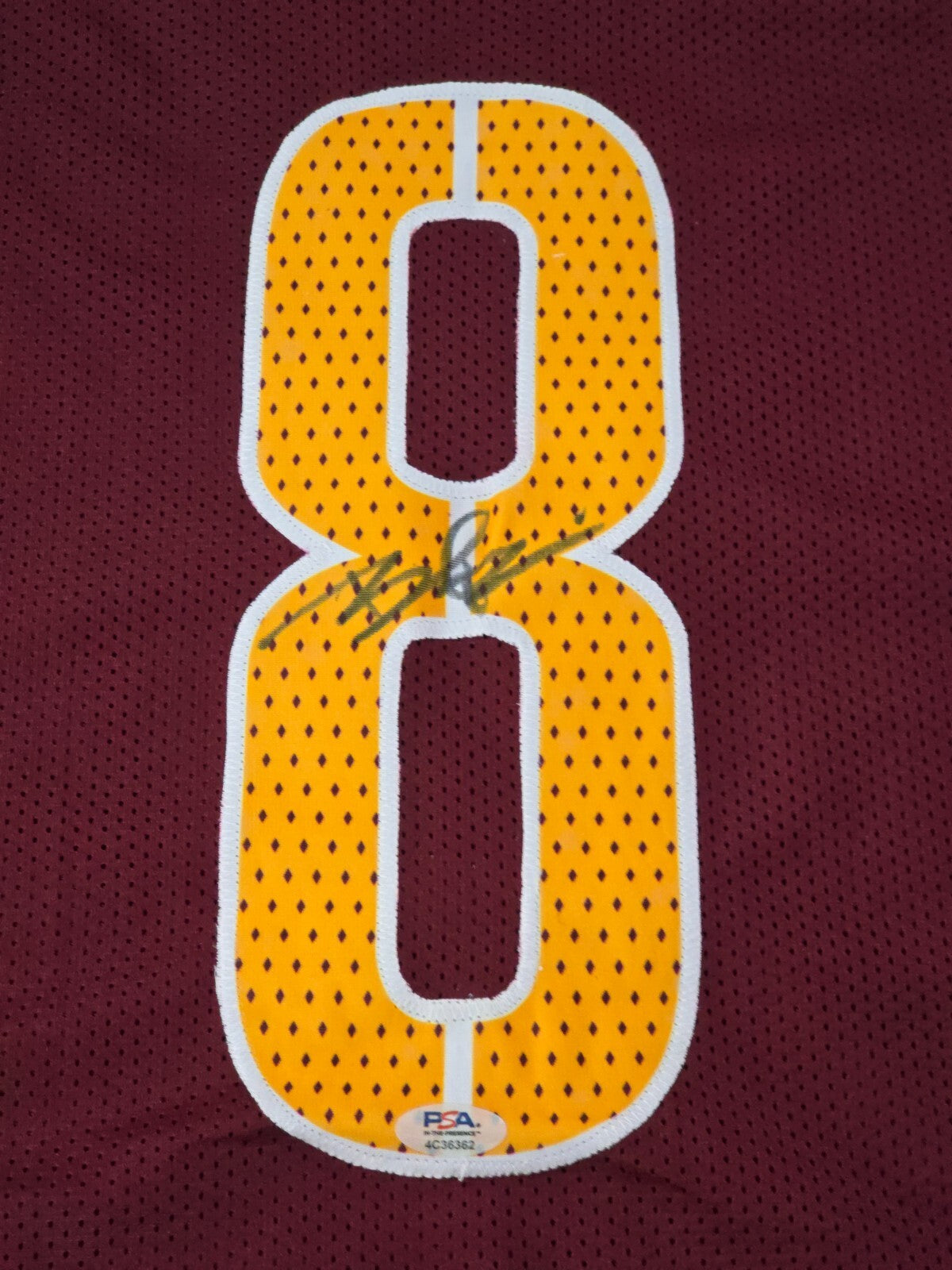 Washington Commanders Brian Robinson Jr Autographed Signed Jersey Psa Coa