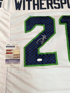 Seattle Seahawks Devon Witherspoon Autographed Signed Jersey Jsa Coa