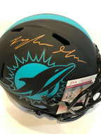 Myles Gaskin Signed Miami Dolphins Full Size Eclipse Replica Helmet Jsa Coa