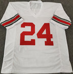 Ohio State Buckeyes Shaun Wade Autographed Signed Jersey Jsa Signature Debut Coa